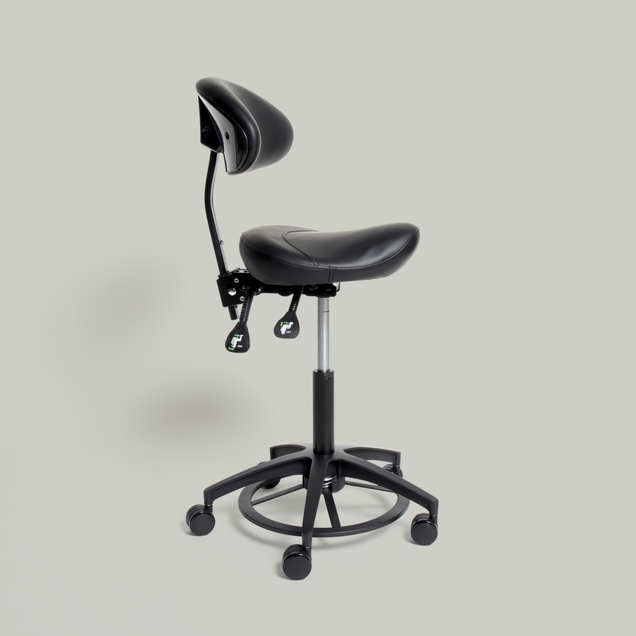 Saddle Chair Handsfree High _ Saddle Chair Handsfree Low